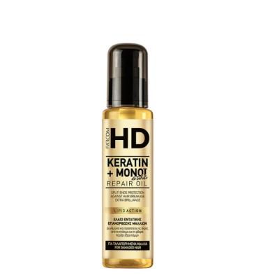 HD Keratin & momoi di tahiti ελαιο εντατικής περιποίησης 100ml