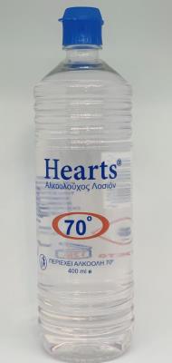 Hearts Aλκοολούχος λοσιόν 95° 400ml