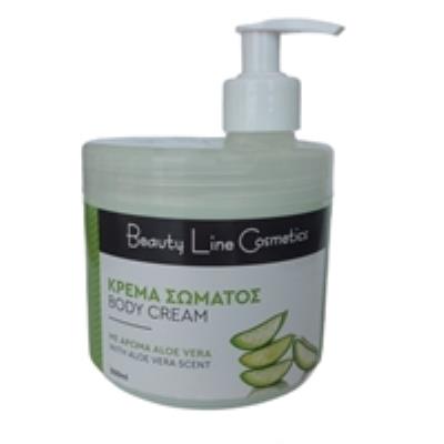 Beauty Line Κρέμα σώματος aloe 500ml