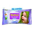 Moltex μωρομάντηλα με καπάκι 72τεμ