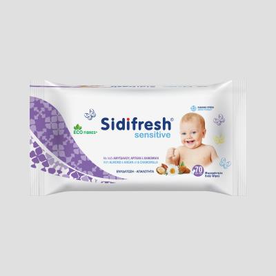 Sidifresh Μωρομάντηλα Sensitive 70τεμ