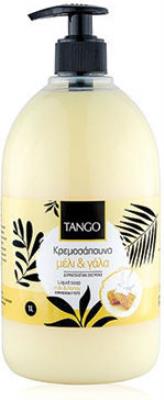 Tango Κρεμοσάπουνο μέλι-γάλα με αντλία 1L
